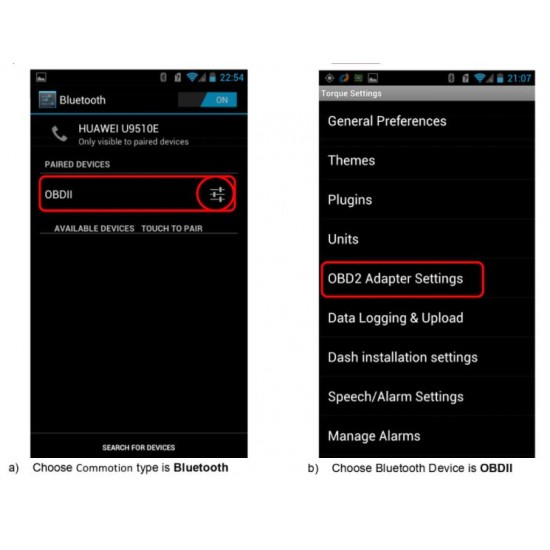V1.5 OBD2 ELM327 скенер за автомобил Bluetooth OBDII Автодиагностичен инструмент OBD 2 Четеци на кодове на двигателя съвместим с Android/IOS/Windows