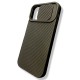 Калъф с Плъзгач за Камера TP-19  за iPhone 13 mini - Черен