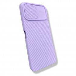 Калъф с Плъзгач за Камера TP-19 за Samsung S20 Ultra - Лилав