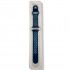 Силиконова Apple Watch каишка iWatch 38/40mm -Тъмно син - Светло сини дупки