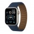Магнитна каишка BN-10 Apple Watch  iWatch 38/40/41/42mm - Син/ Кафяв отвътре