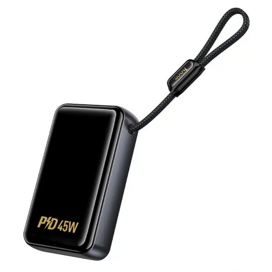 HOCO Q54 Shine Power Bank 20,000mAh PD 45W с вграден USB-C кабел