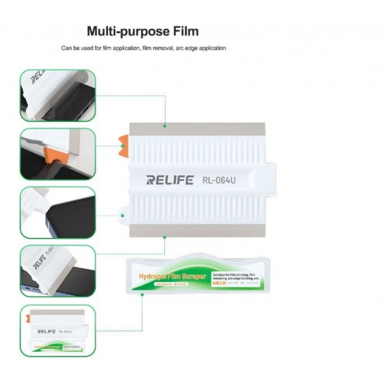 RELIFE RL-064U Скрепер за хидрогел фолио