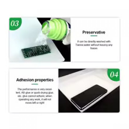 RELIFE RL-170B 350*230mm Силиконова подложка за ремонт на телефони / BGA – термоустойчива изолационна подложка за поддръжка и запояване