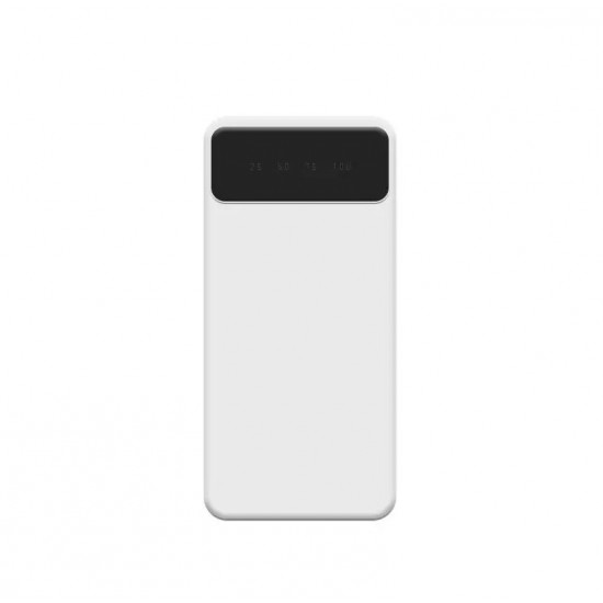 ALLISON ALS-S309 4в1 Преносимо зарядно с вградени кабели - 20,000MAH - Бял