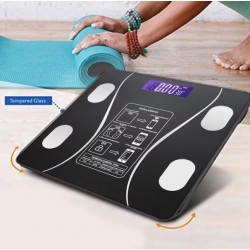 2017+APP Електронна везна, цифров осветен екран, съвместим с Android/Ios с термометър 