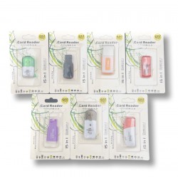 Четец за карти USB към SD Micro SD 2.0 - Микс
