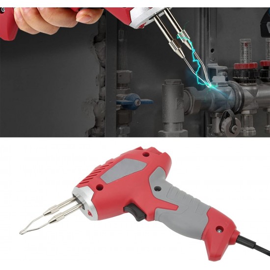 MT-SG180P Поялник пистолет 180W 200°C с LED | Комплект за запояване | Бързо загряване | EU щепсел 220-240V