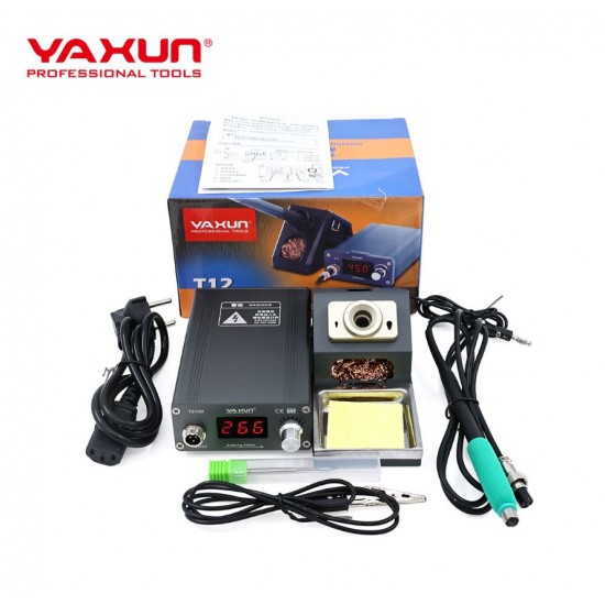 YAXUN T210D 60W Професионална  автоматична запояваща станция за заспиване с цифров дисплей