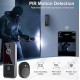 T6 WiFi интелигентен видео звънец с двупосочно аудио, детекция на движение, нощно виждане, приложение за телефон, лесна настройка,1080P