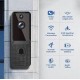 T6 WiFi интелигентен видео звънец с двупосочно аудио, детекция на движение, нощно виждане, приложение за телефон, лесна настройка,1080P