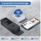 T6 WiFi интелигентен видео звънец с двупосочно аудио, детекция на движение, нощно виждане, приложение за телефон, лесна настройка,1080P