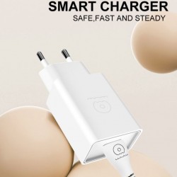WUW T82 2.1A Зарядно с кабел USB към Lightning 1M