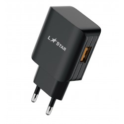 220V Адаптер TC-9 3.0A  L✮Star Fast Бързо зареждащ - Черен