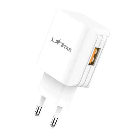 220V Адаптер TC-9 3.0A  L✮Star Fast Бързо зареждащ - Бял