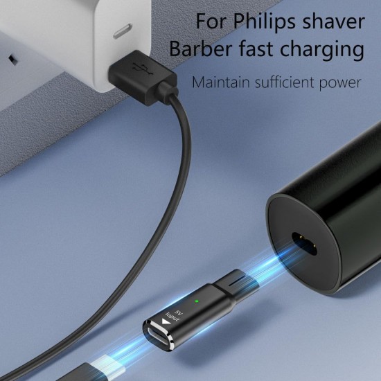 Преходник Type-C към заряден конектор за тримери Philips