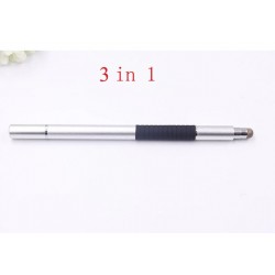 Универсална 3в1 професионална писалка Pn04 за телефони и таблети - Silver