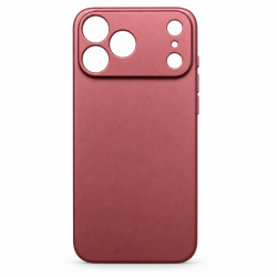 Силиконов гръб TP18 +камера за iPhone 18 Pro Max - Бордо