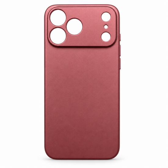 Силиконов гръб TP18 +камера за iPhone 18 Pro - Бордо