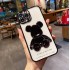 3D Кейс с фигура мечка TP-5 за iPhone 13 Pro Max  - Черен