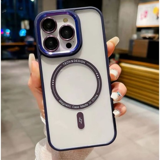 Луксозен кейс AllureEyes с Magsafe TP-101 iPhone 16 Plus - Черен