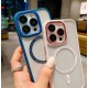 Луксозен кейс AllureEyes с Magsafe TP-101 iPhone 16 Pro - Розов