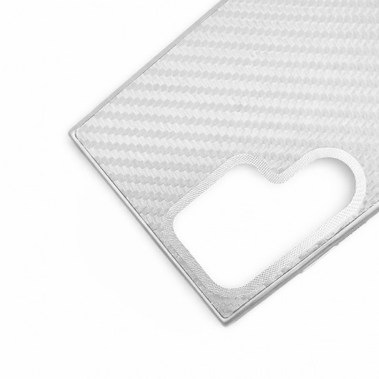 Premium Carbon Case TP-104 за Samsung S26 Ultra - Сив Металик 