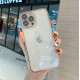 Безцветен LUX силиконов гръб+камера TP29 iPhone 11 - Златист