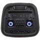TTD-1001 60W Преносим Bluetooth високоговорител 2x10' LED подсветка, микрофон и TWS 