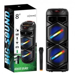 TTD-2813 8.5''x2  Безжична колона говорител субуфер