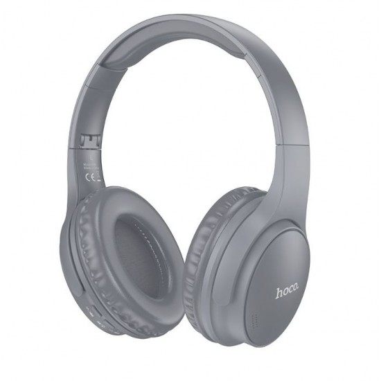 HOCO W40 Безжични слушалки Bluetooth 5.3 ,HIFI,SD  - Сив