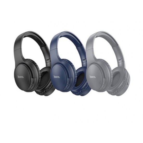 HOCO W40 Безжични слушалки Bluetooth 5.3 ,HIFI,SD  - Черен 