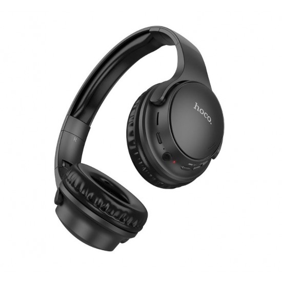 HOCO W40 Безжични слушалки Bluetooth 5.3 ,HIFI,SD  - Черен 