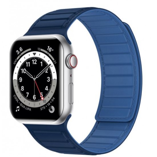 Магнитна каишка BN-10 Apple Watch  iWatch 42/44/45/49mm - Син
