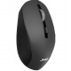 JEDEL WD156 Dual Mode Безжична Мишка – Bluetooth / 2.4G, Тиха, 300mAh Презареждаема, 1600 DPI, Сива / Черна