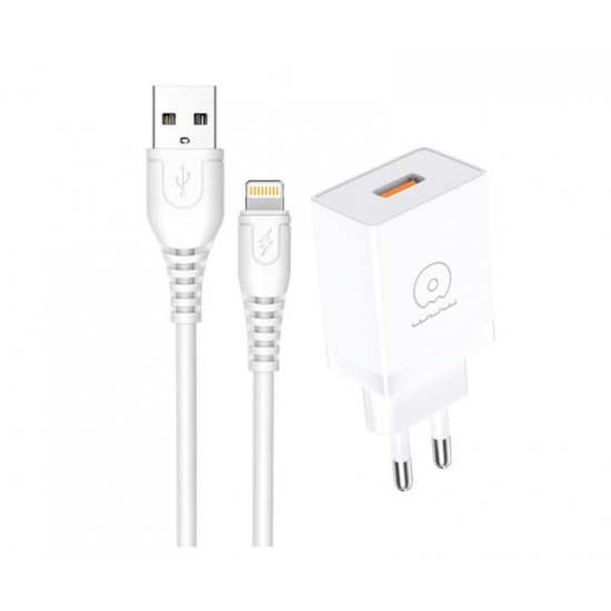 WUW T66 3.5A Зарядно с кабел USB към Lightning