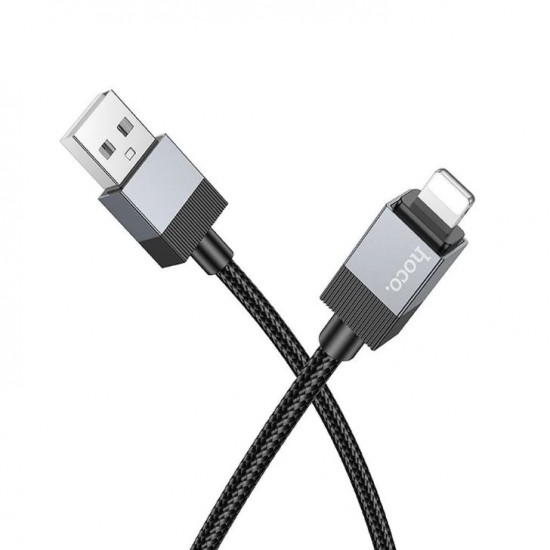 HOCO Кабел 2.4A 'X110' USB към Lightning (1M) - Черен