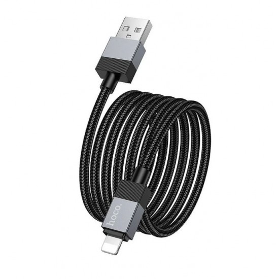 HOCO Кабел 2.4A 'X110' USB към Lightning (1M) - Черен