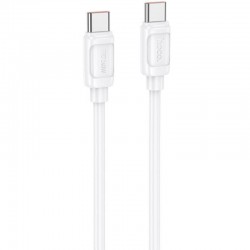 HOCO кабел X115 Type-C към Type-C 240W (1M) - Бял