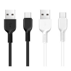 HOCO кабел X20 3A USB към Type-C (2M) - Бял