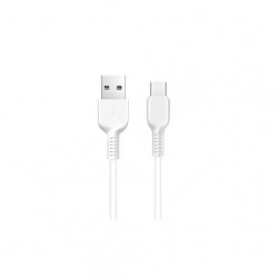 HOCO кабел X20 3A USB към Type-C (2M) - Бял