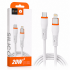 WUW X226 Кабел – Type-C към Lightning 20W, 1м