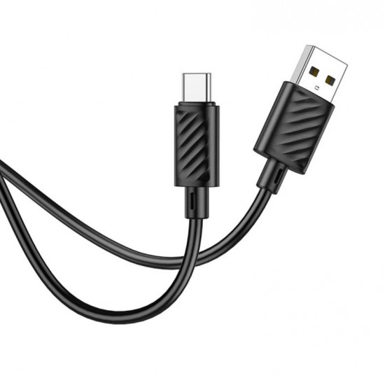 HOCO кабел X88 60W USB към Type-C (1M) - Черен