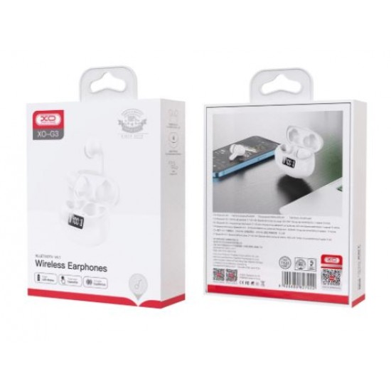 XO-G3 Безжични стерео слушалки+ LED дисплей