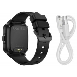 HOCO Y104 4G детски смарт часовник с GPS, видео разговори, SOS и SIM карта - Черен