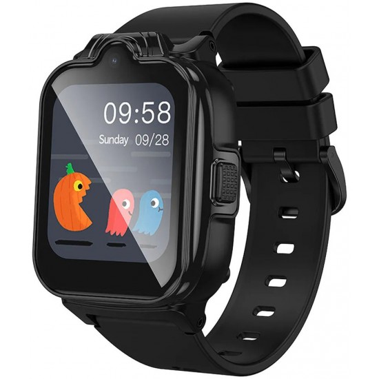 HOCO Y104 4G детски смарт часовник с GPS, видео разговори, SOS и SIM карта - Черен