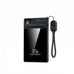 WUW Y165 Magnetic Power Bank 5,000mAh 15W с магнитно безжично зареждане