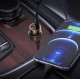 HOCO 12V Z46A с 2 изхода PD20W+QC3.0 и кабел USB към Type-C (сив металик)