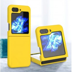 Z15 Silicone case за Samsung Z Flip 7 от 2 части - Жълт