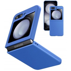 Z15 Silicone case за Samsung Z Flip 6 от 2 части - Светло Син